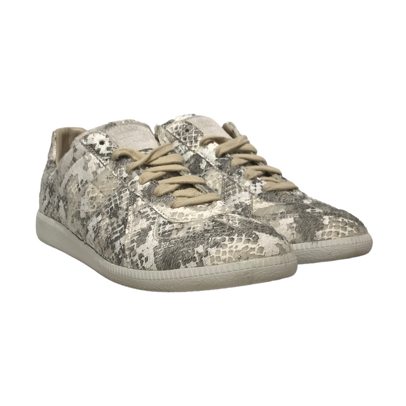 Maison Martin Margiela/SNAKE REPLICA/Low-Sneakers/41/MLT/Others/Animal Pattern