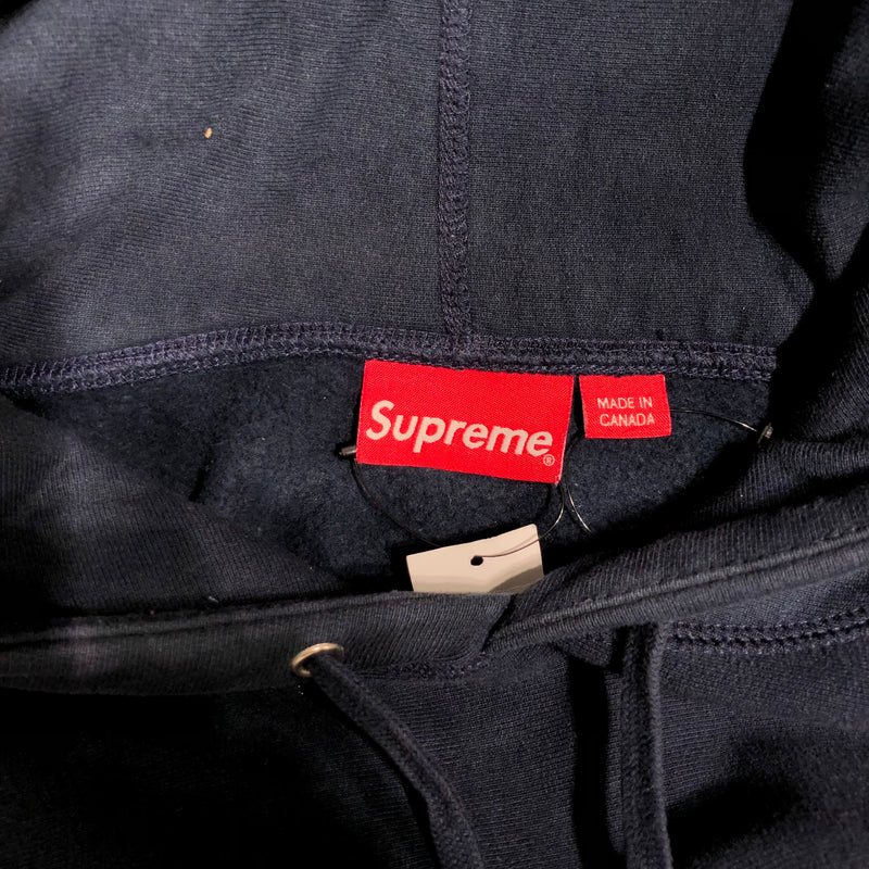 Supreme/Hoodie/M/cotton/NVY