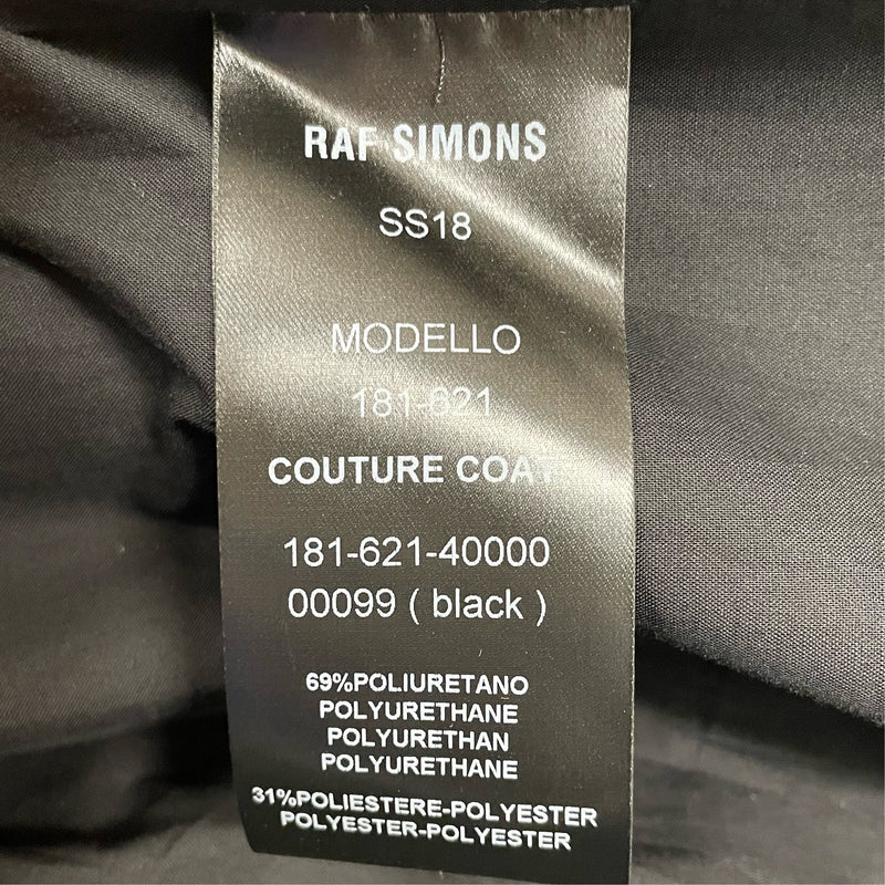 RAF SIMONS/Jacket/46/Polyester/BLK