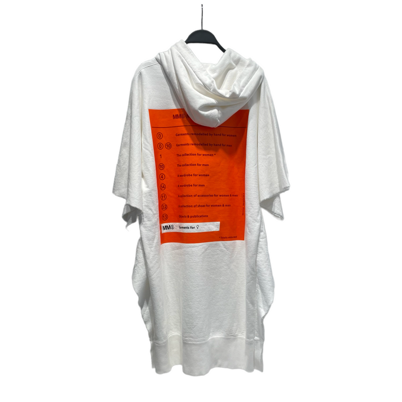 MM6/SS Dress/S/WHT/Cotton