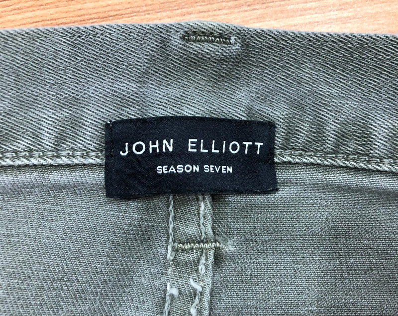 JOHN ELLIOTT/Shorts/34/Cotton/GRN/SEASON 7
