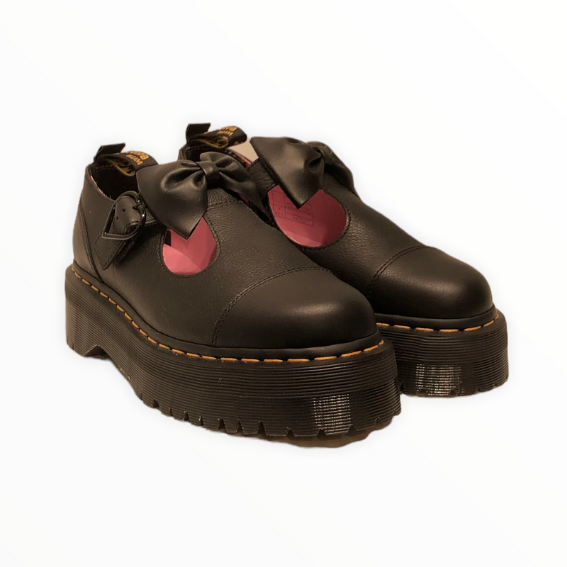 Dr.Martens/Shoes/US 7/Leather/BLK