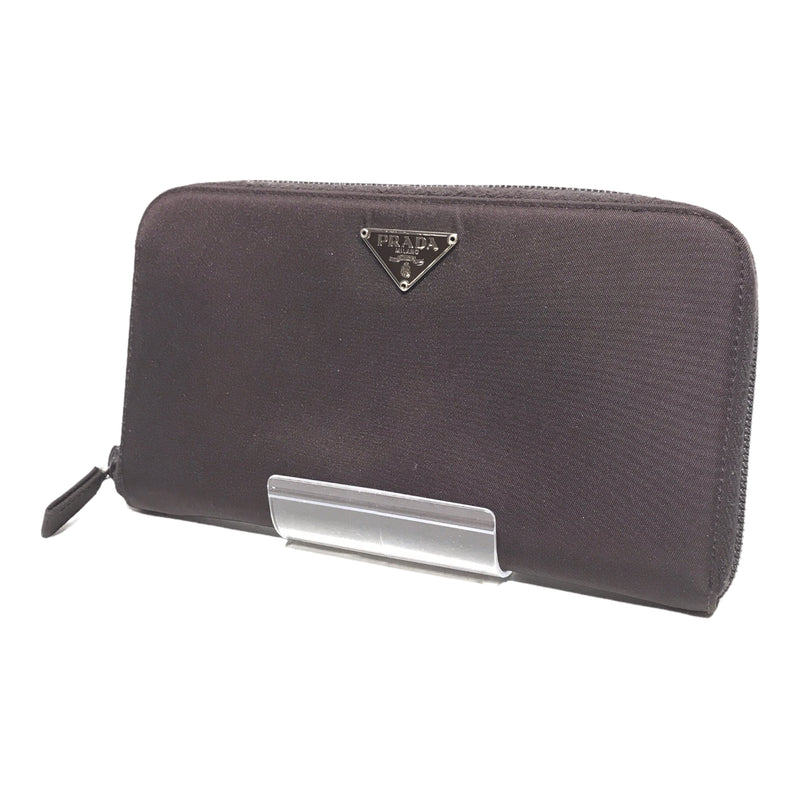 PRADA//Bifold Wallet//BRW/Nylon/Plain