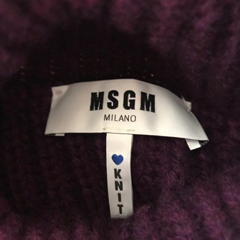MSGM/Sweater/S/PPL/Acrylic