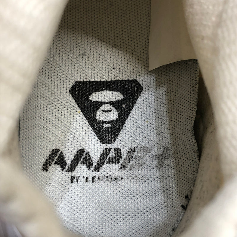 BAPE/AAPE+/Hi-Sneakers/US7/WHT/Cotton/Plain