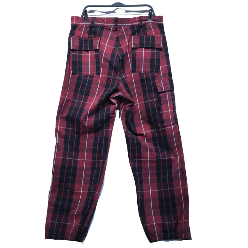 Supreme//Pants/34/RED/Cotton/Plain