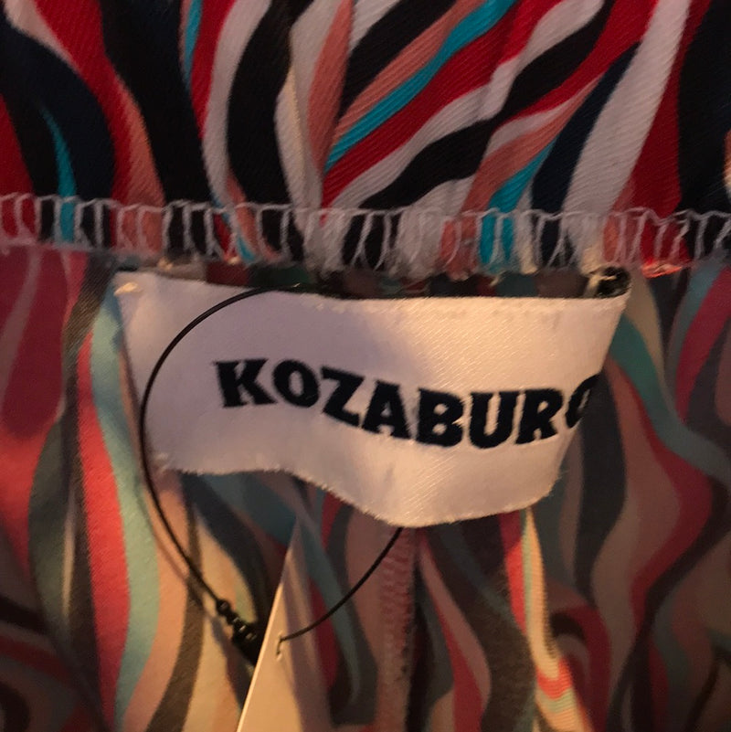 KOZABURO/Sarouel Pants/1/Polyester/MLT/Camouflage