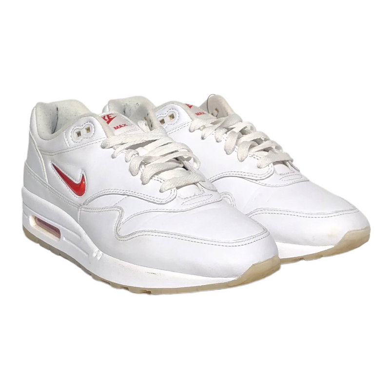 NIKE/Low-Sneakers/US 8.5/Leather/WHT/Men&