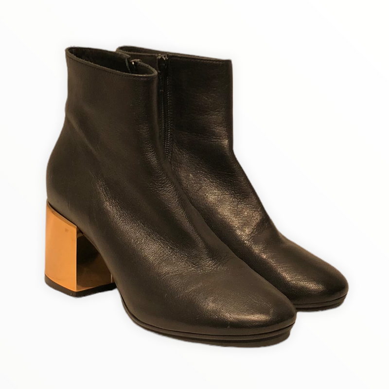Maison Margiela/Heels/EU 39/Leather/BLK