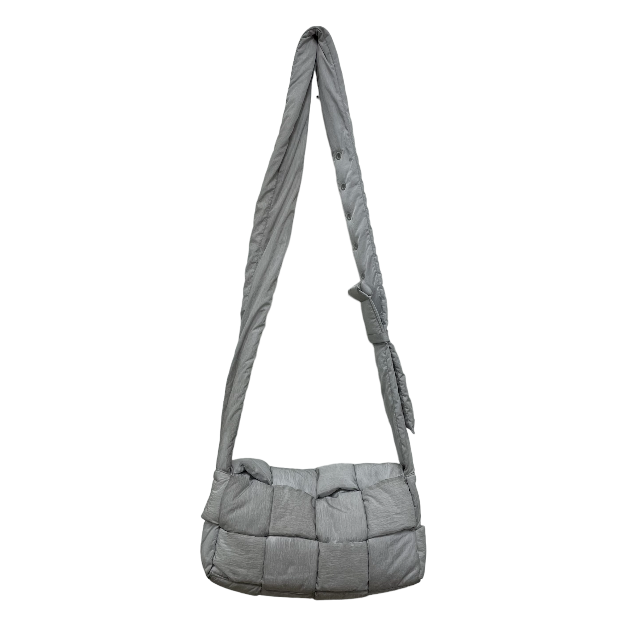 BOTTEGA VENETA/Cross Body Bag/Nylon/GRY view 2