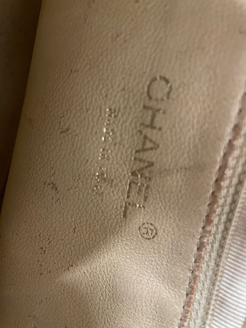 CHANEL///Bag/--/Plain/Leather/BEG/W [Designers] Essentials/