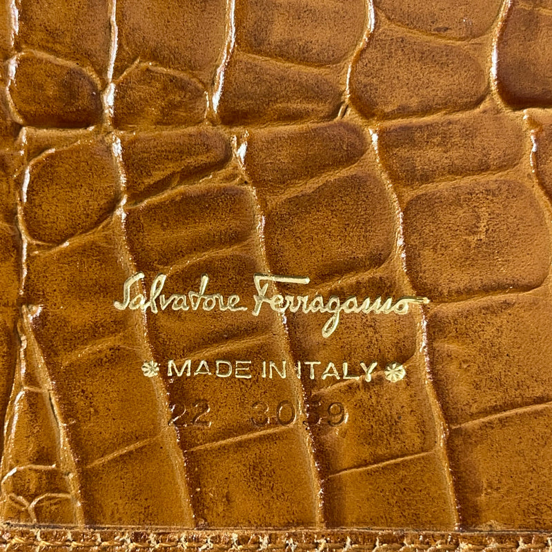 Salvatore Ferragamo/Long Wallet/Leather/CM