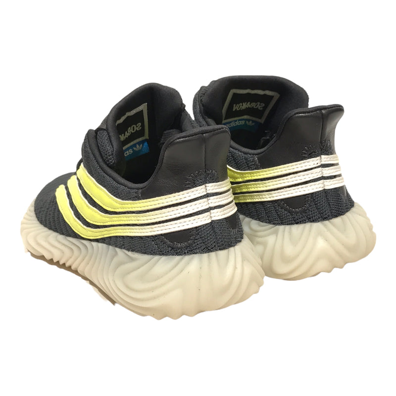 Adidas/SOBAKOV/Low-Sneakers/US9.5/BLK/Cotton/Plain