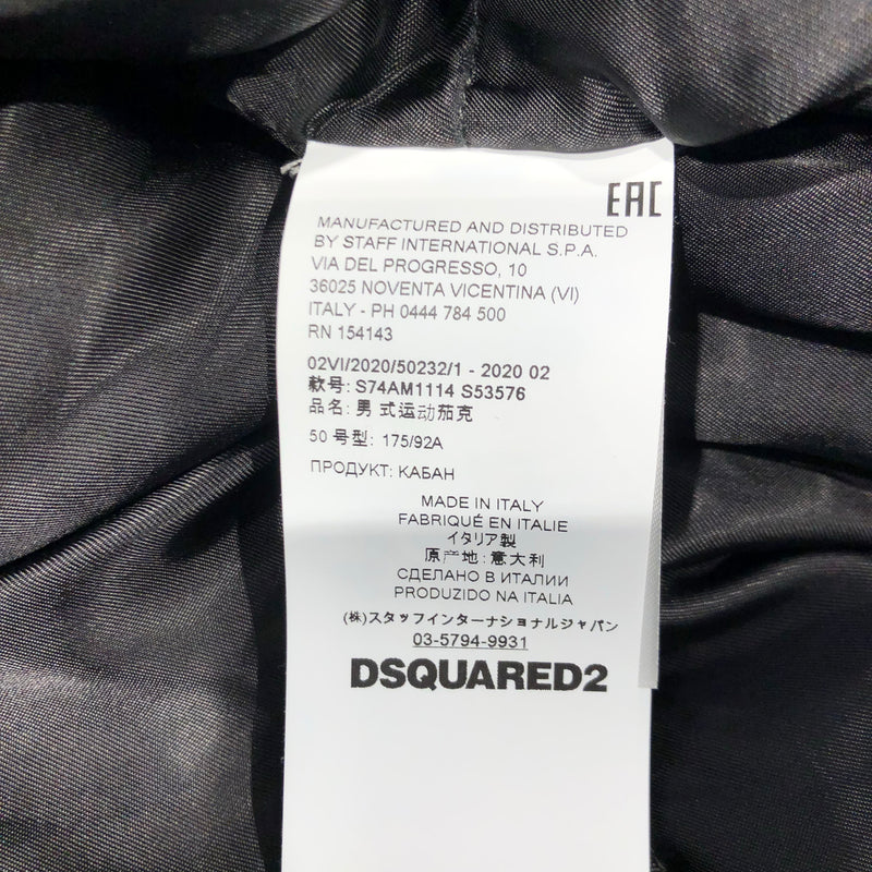 DSQUARED2/Puffer Jkt/L/BLK/Cotton