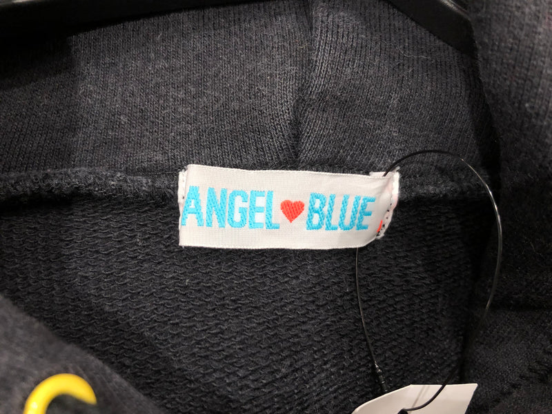 ANGEL BLUE///Sweatshirt/S/Graphic/Cotton/BLK//W [Designers] Design/