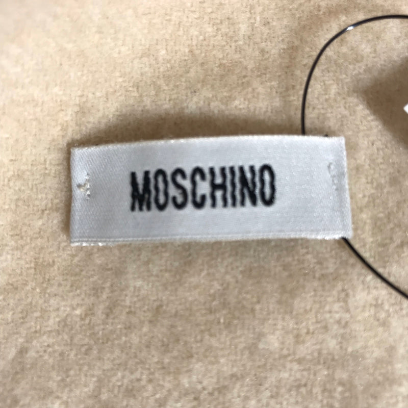 MOSCHINO/BE COOL... STAY WARM/Scarve//BEG/Cashmere/Plain