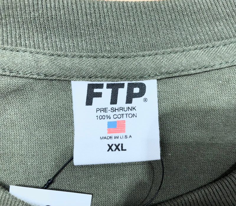 FTP/LS T-Shirt/XXL/Cotton/KHK