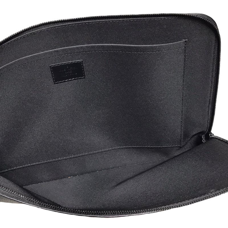 LOUIS VUITTON/Pouch/Monogram/Leather/BLK/ETUI DE VOYAGE MM