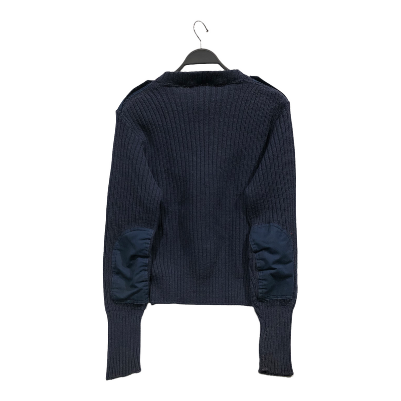 VINTAGE/Sweater/L/NVY/Cotton/Plain