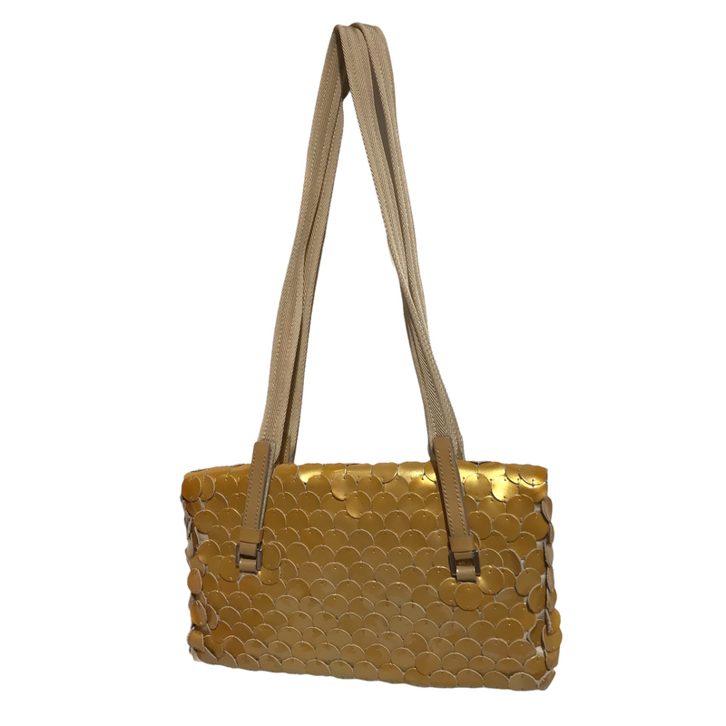 PRADA/Bag/All Over Print/Others/GLD/FISH SCALE