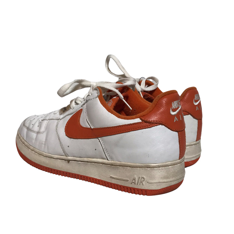 NIKE/AIR FORCE 1 1999/Low-Sneakers/US12/ORN/Leather/Border