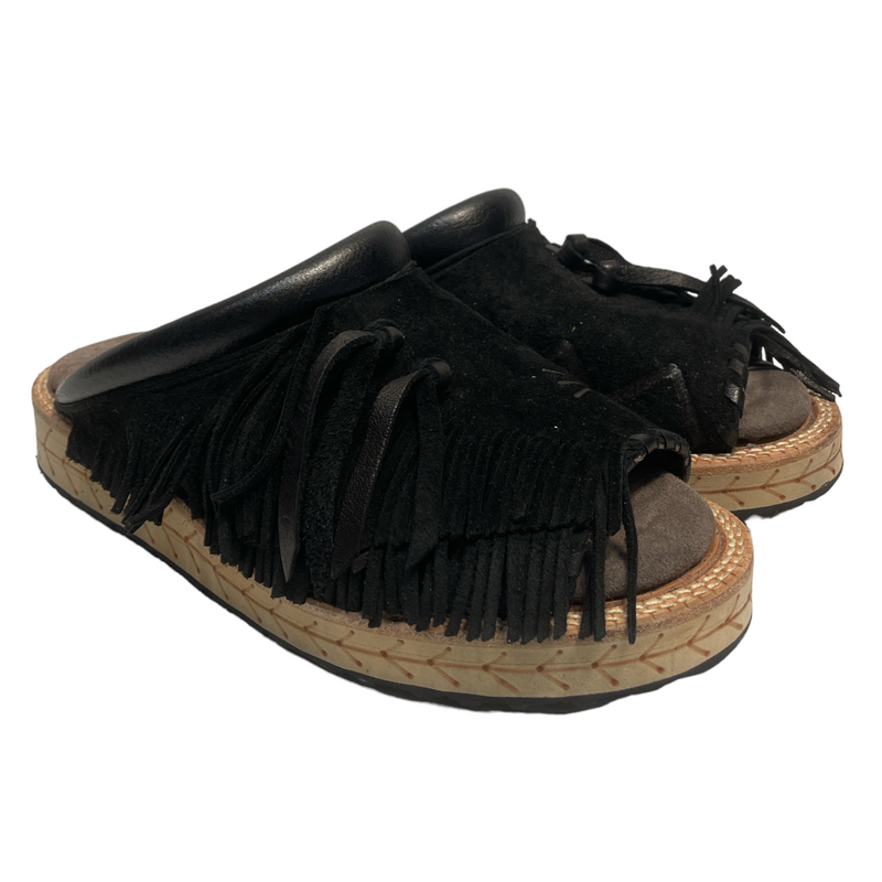 KAPITAL/Sandals/Leather/BLK/Size 3