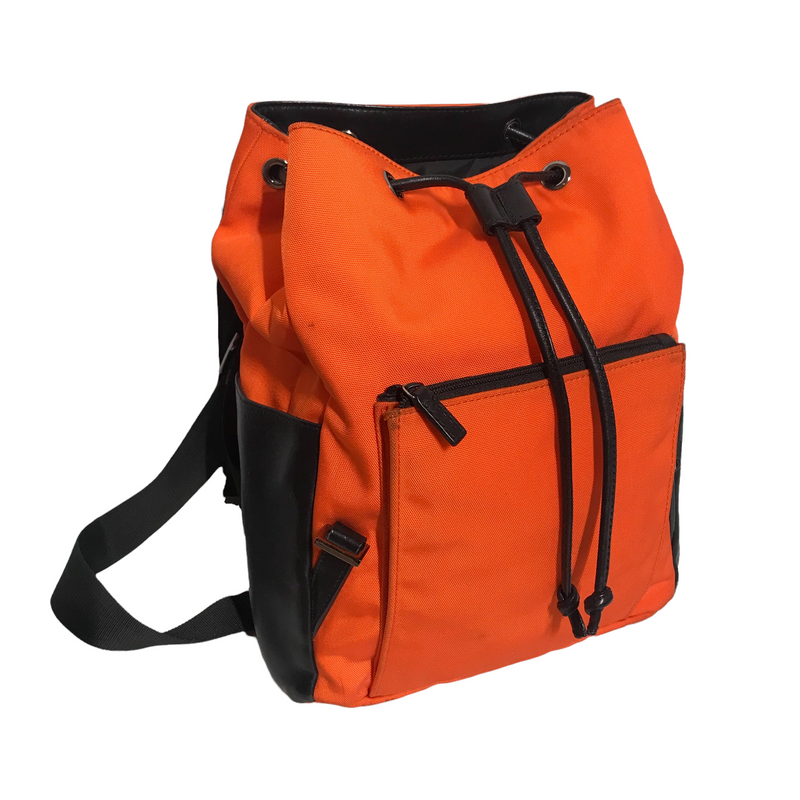 GUCCI/VINTAGE/Backpack//ORN/Nylon/Plain
