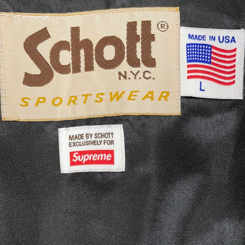 Supreme//Riders Jkt (S)/L/BLK/Leather/Plain