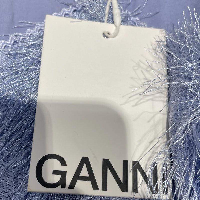 GANNI/SL Blouse/40/Cotton/PPL