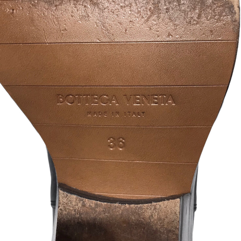BOTTEGA VENETA/Chelsea Boots/US 5.5/Leather/BLK