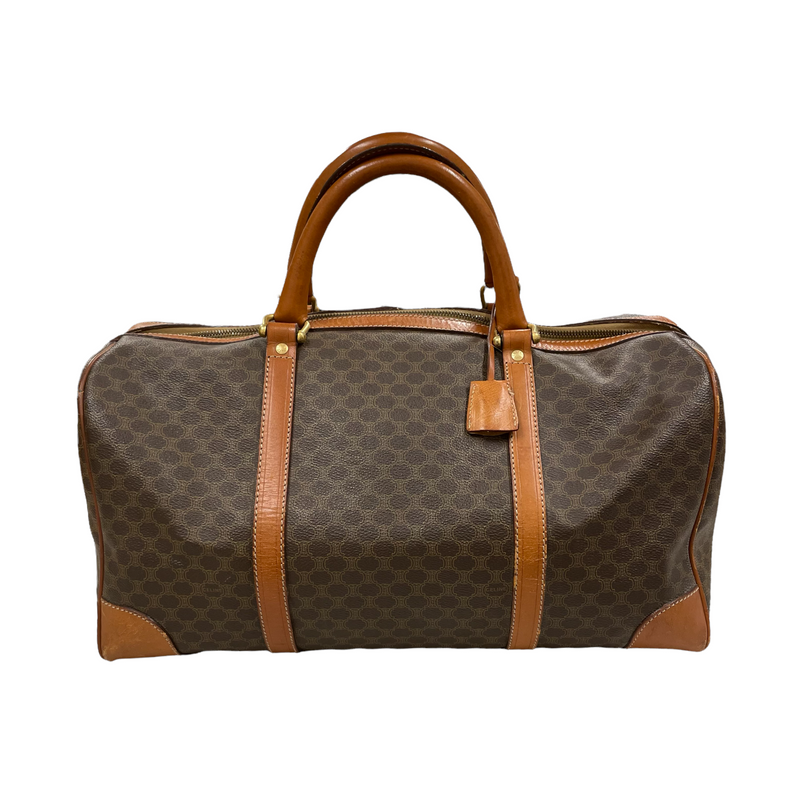 CELINE/Hand Bag/Monogram/Leather/BRW