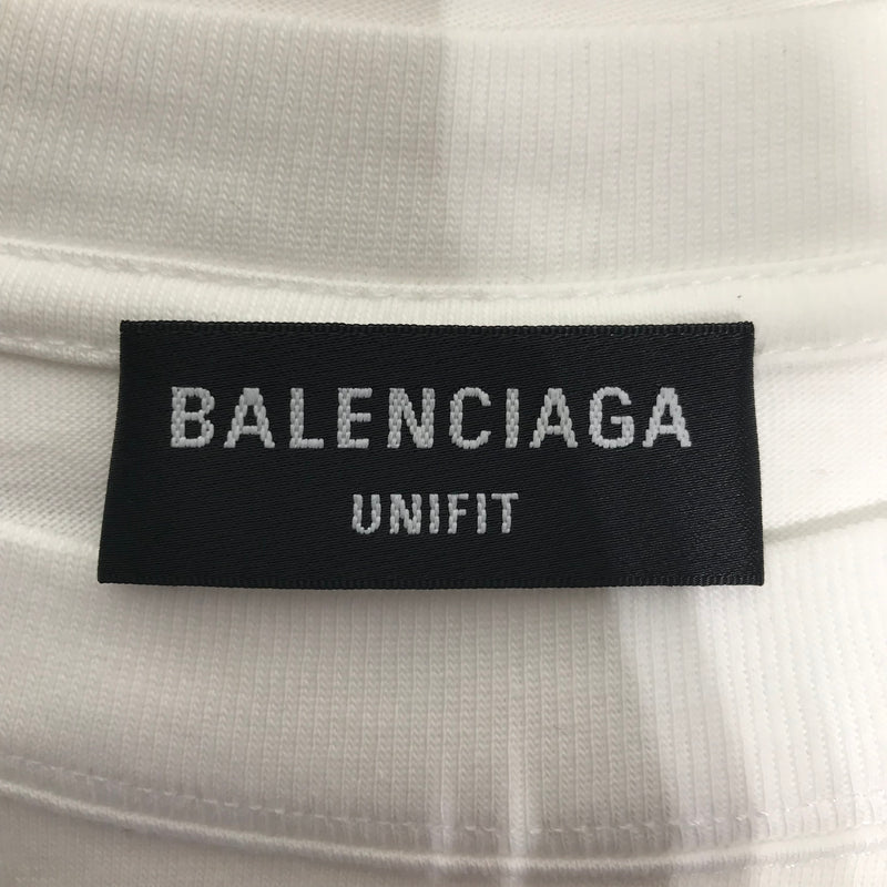 BALENCIAGA/LS T-Shirt/M/Cotton/WHT