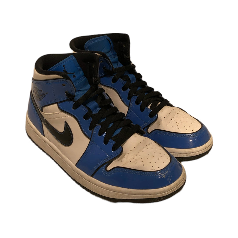 Jordan/SIGNAL BLUE RETRO 1 MID/Hi-Sneakers/9/BLU/Others/Plain