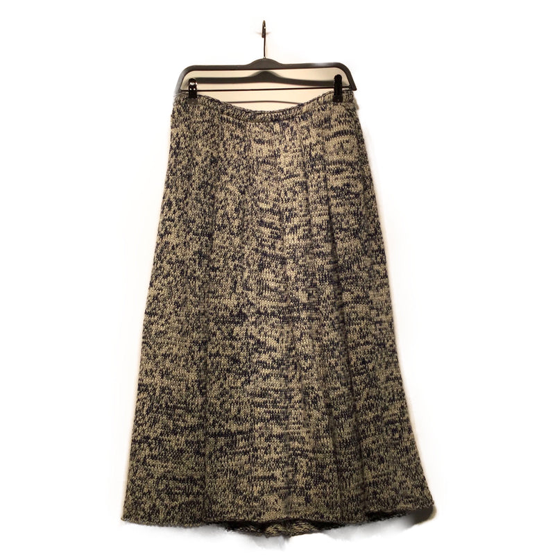Ys bis LIMI/Long Skirt/S/BLU/Wool/Plain