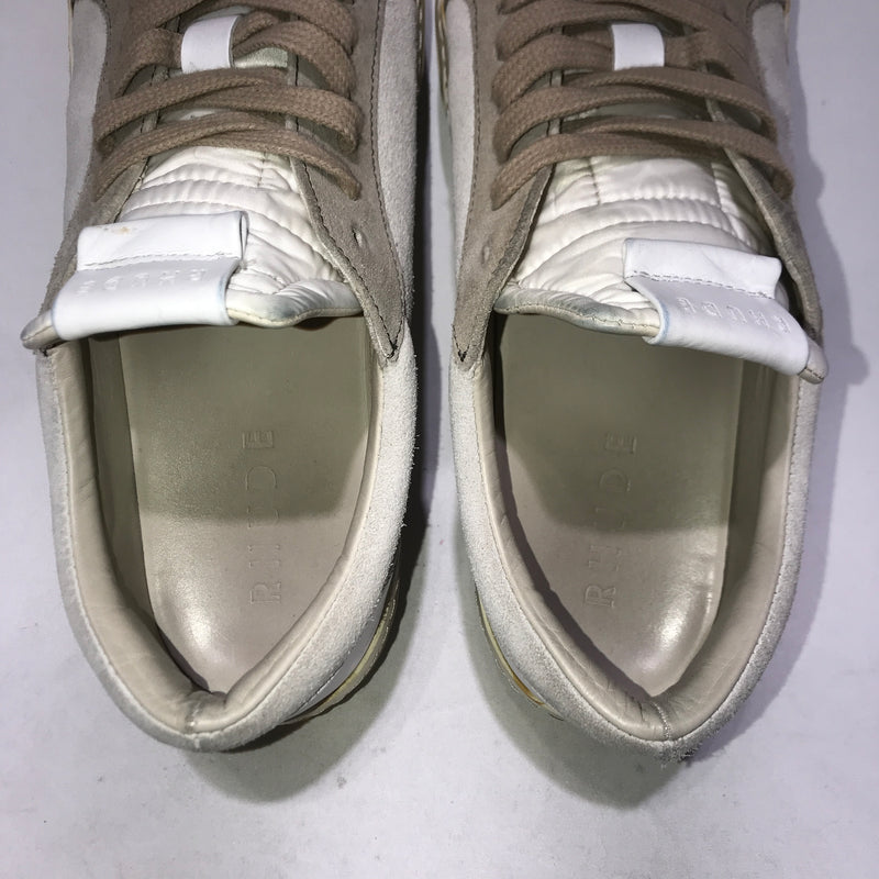RHUDE/Low-Sneakers/US 8/Suede/WHT