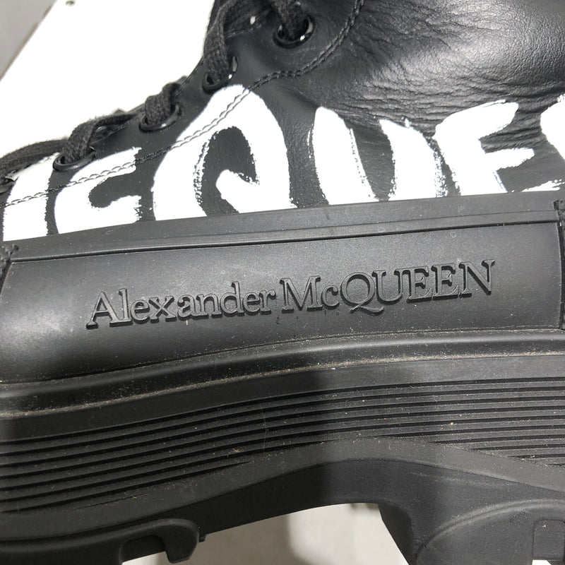 Alexander McQueen//Boots/US10.5/BLK/Others/Plain