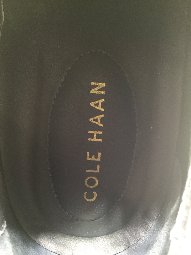 COLE HAAN/Dress Shoes/9/NVY/Faux Leather