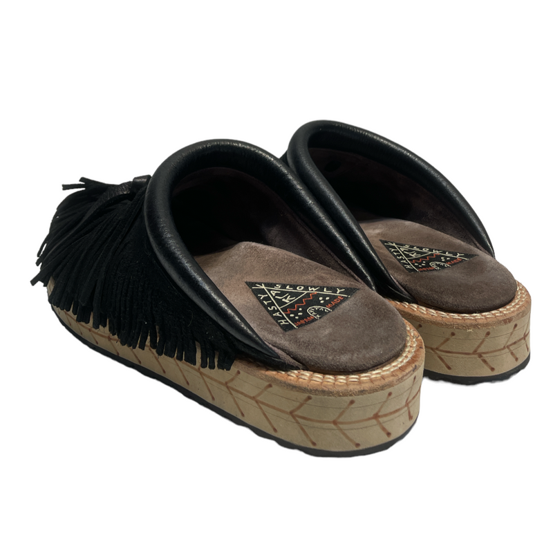 KAPITAL/Sandals/Leather/BLK/Size 3