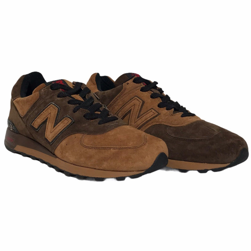 NEW BALANCE/LEFTOVERS 576/Low-Sneakers/11.5/BRW/Leather/Border