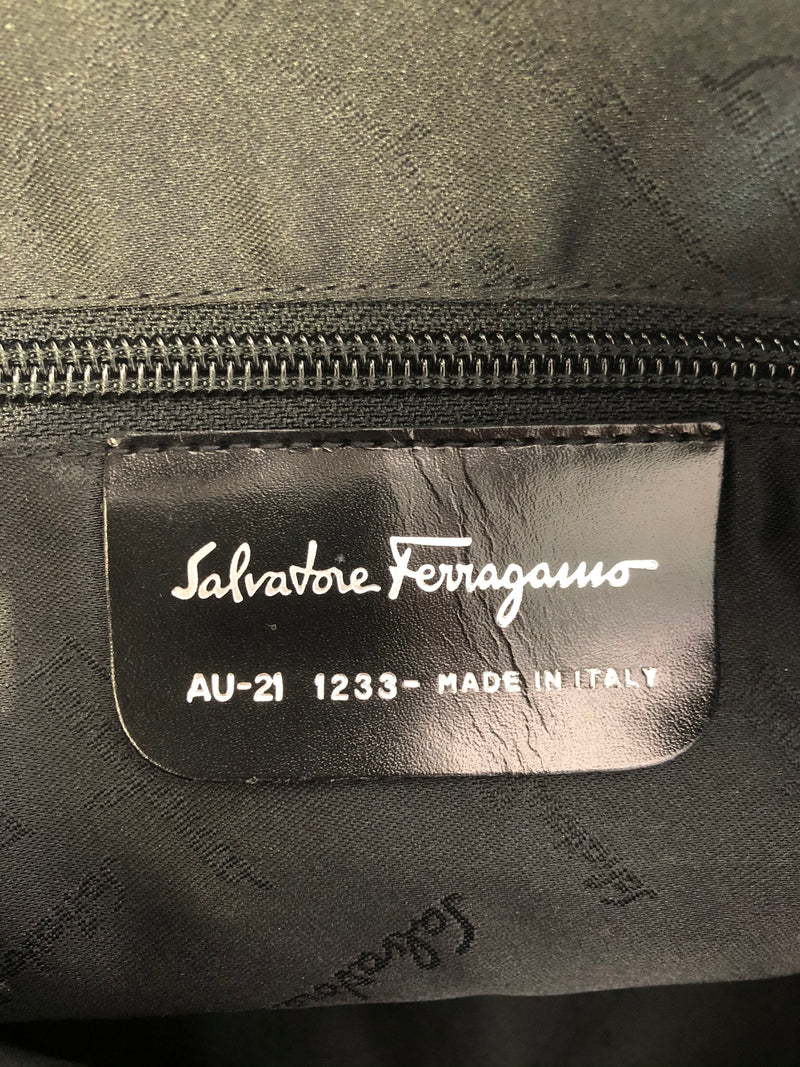 Salvatore Ferragamo/Hand Bag/GRY/Plain