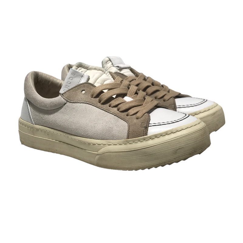 RHUDE/Low-Sneakers/US 8/Suede/WHT
