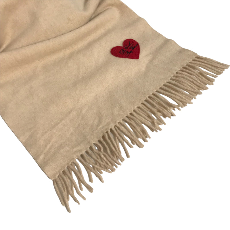 MOSCHINO/BE COOL... STAY WARM/Scarve//BEG/Cashmere/Plain