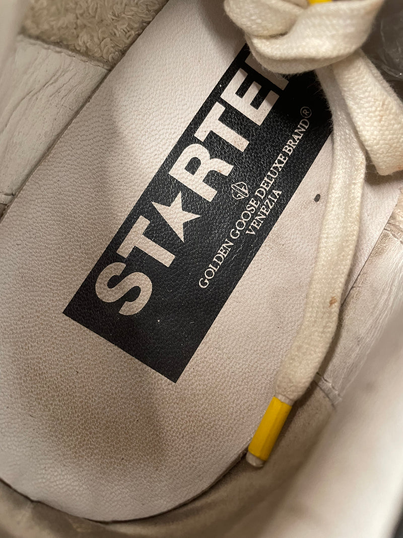 GOLDEN GOOSE/Low-Sneakers/US 10.5/Leather/WHT/VIRGIL ABLOH