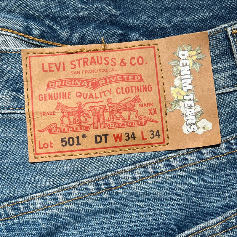 CACTUS PLANT FLEA MARKET/Pants/34/Cotton/BLU//Graphic/4TH OF JULY