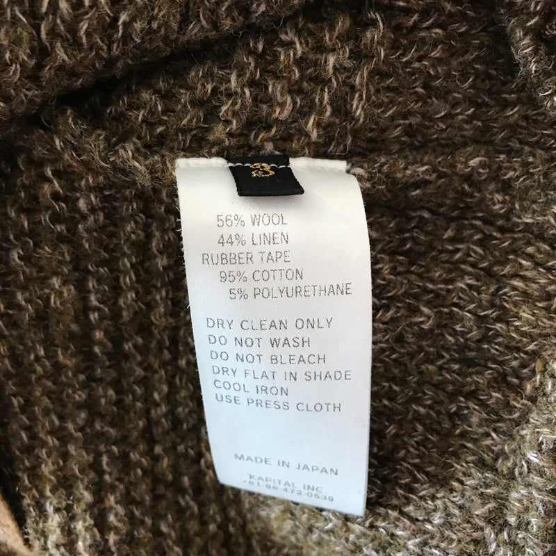 KAPITAL//Sweater/3/KHK/Wool/Plain
