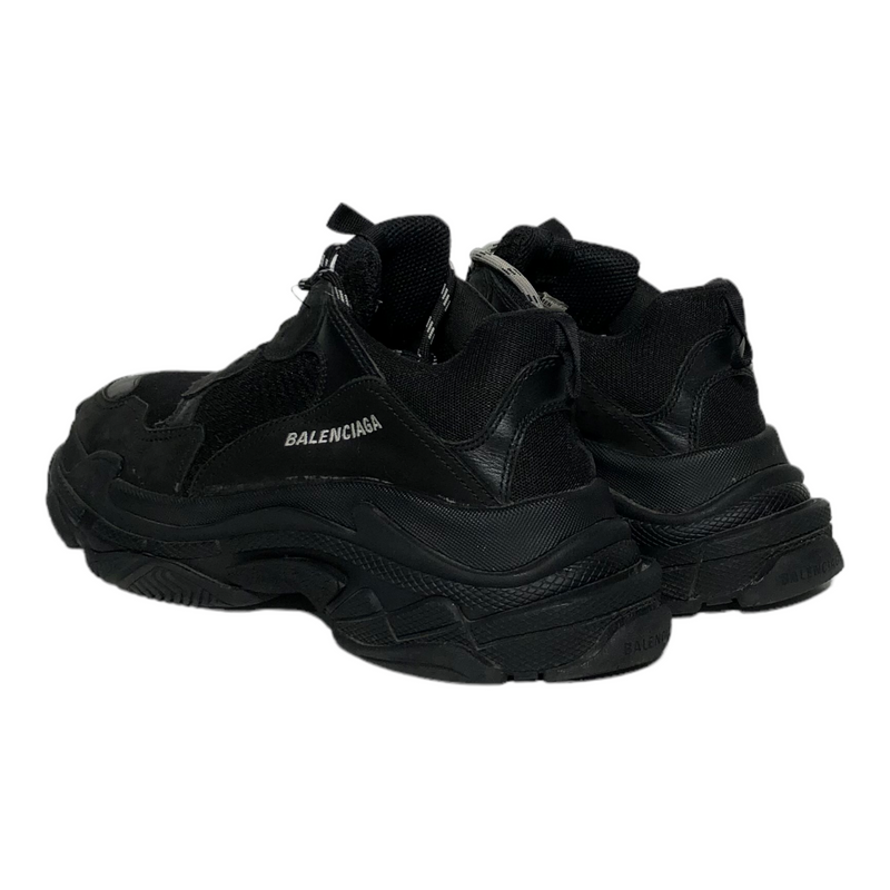 BALENCIAGA/Low-Sneakers/EU 43/Suede/BLK/Triple S Track Sneaker