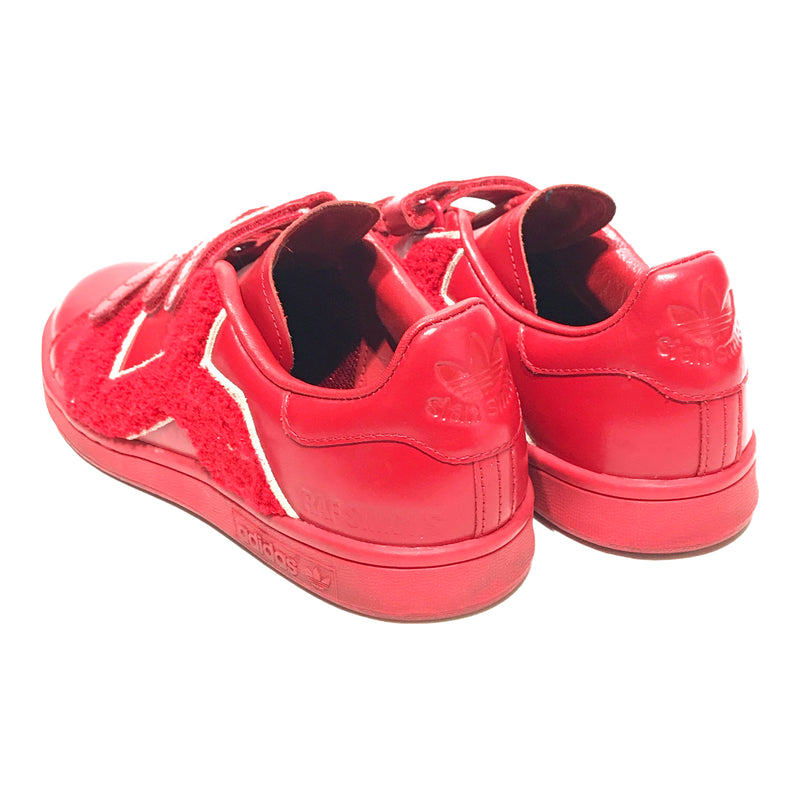 Adidas by Raf Simons/Low-Sneakers/6.5/RED/Leather