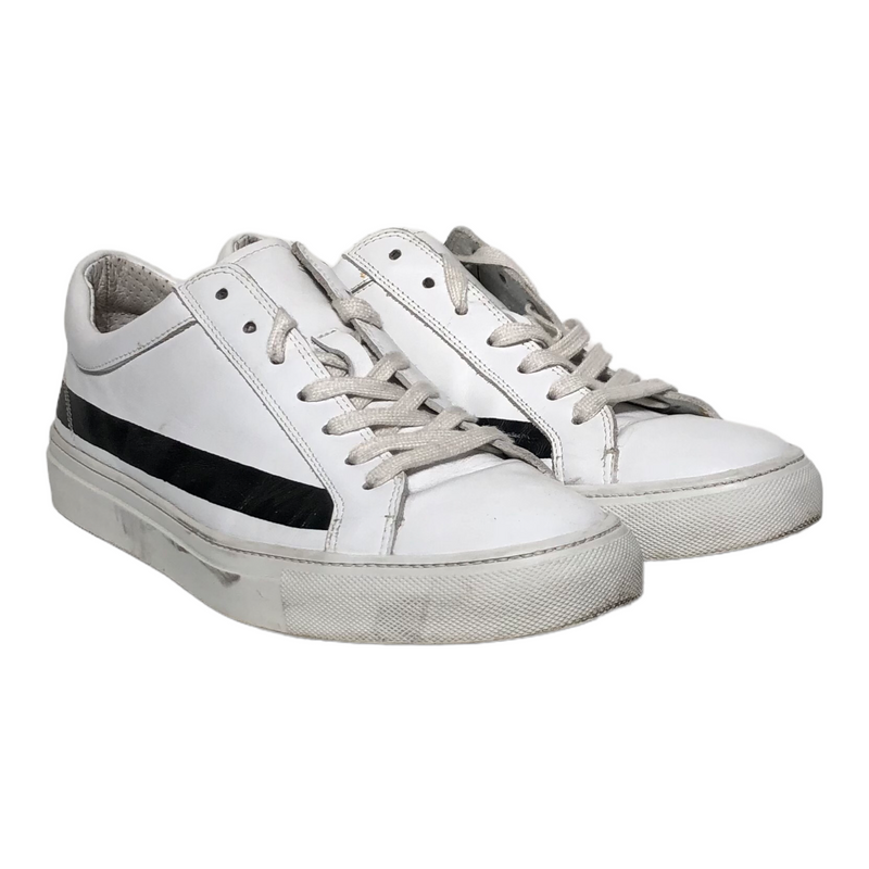 COMME des GARCONS SHIRT/Low-Sneakers/US 9/Leather/WHT/ERIK SCHEDIN