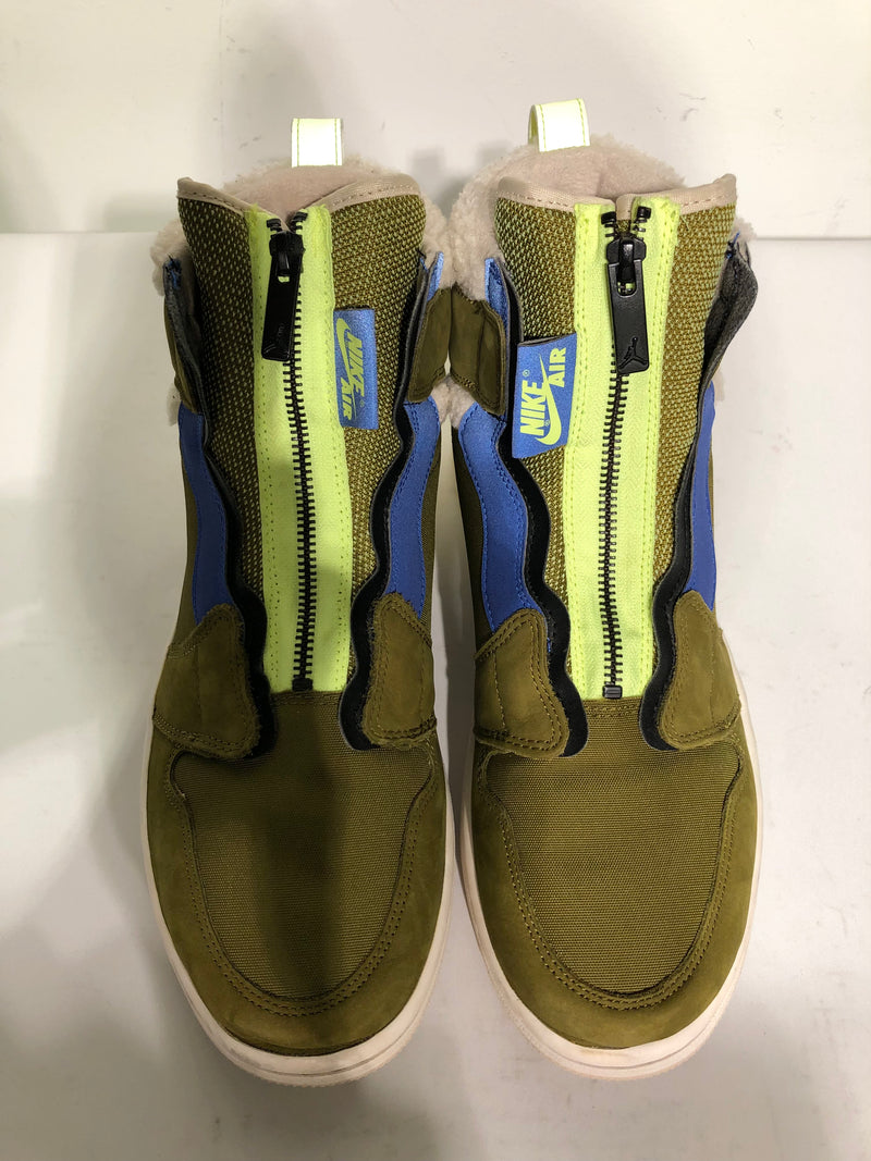 Jordan/Hi-Sneakers/US 12/Cotton/GRN/jordan 1 hi zoom cmft