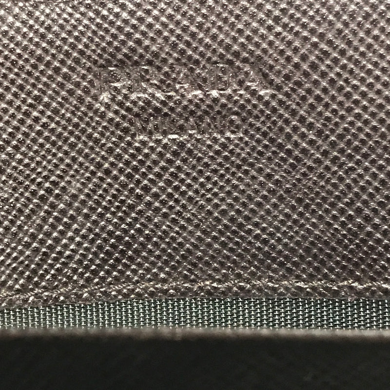 PRADA//Bifold Wallet//BRW/Nylon/Plain